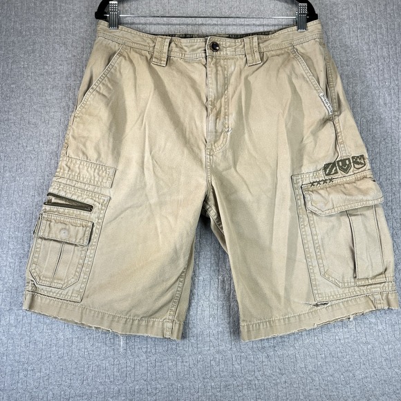 Vintage 1970/80s Vans Off The Wall Cargo Shorts Men 32 extremely rare Camoskater